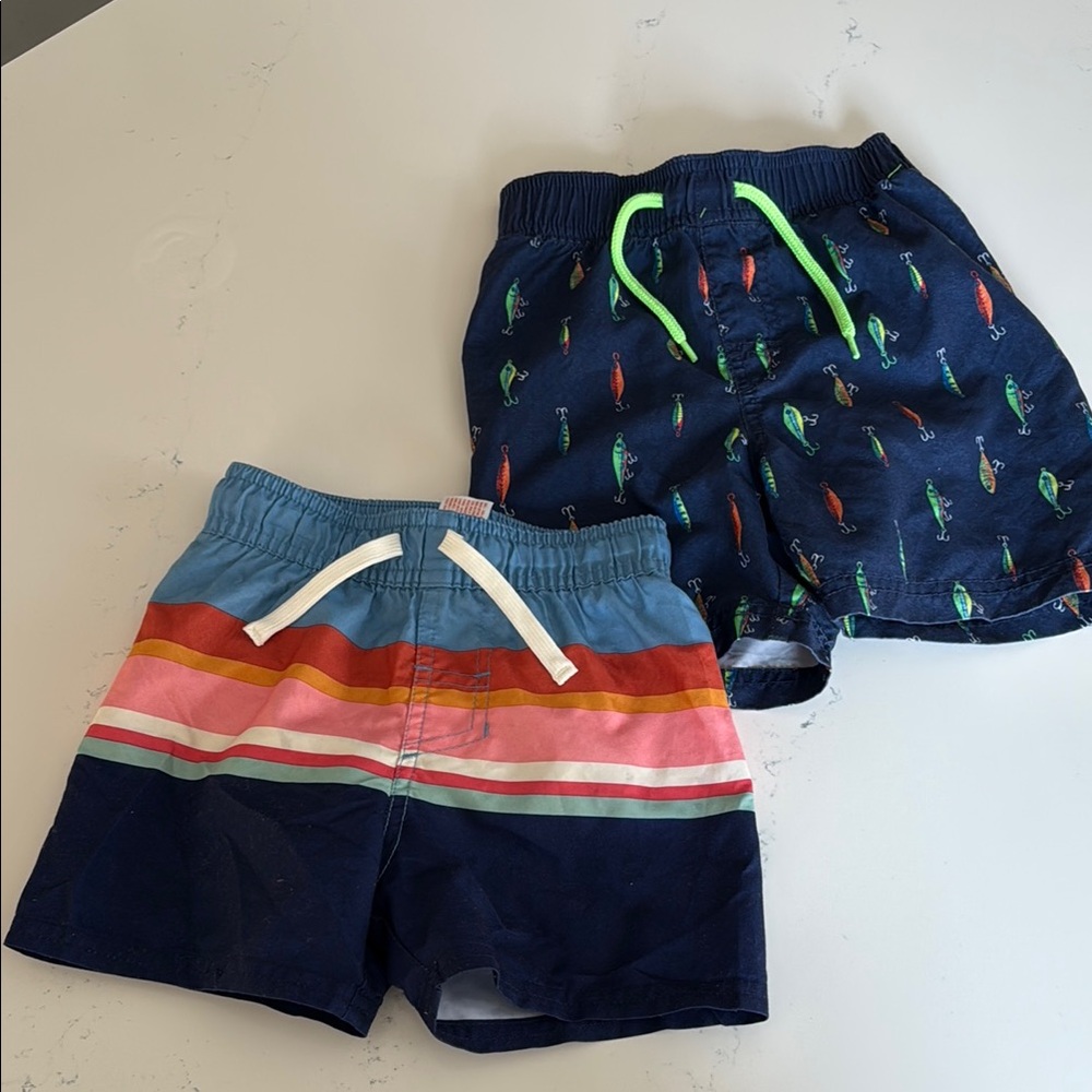 Toddler Boy Swim Trunks Set